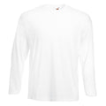 Front - Fruit of the Loom Unisex Adult Value Long-Sleeved T-Shirt