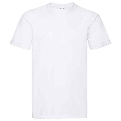 Front - Fruit of the Loom Unisex Adult Super Premium Plain T-Shirt