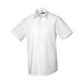 Front - Russell Collection Mens Tailored Short-Sleeved Formal Shirt
