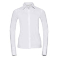 Front - Russell Collection Womens/Ladies Ultimate Stretch Formal Shirt
