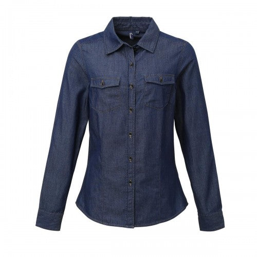 Front - Premier Womens/Ladies Stitch Shirt