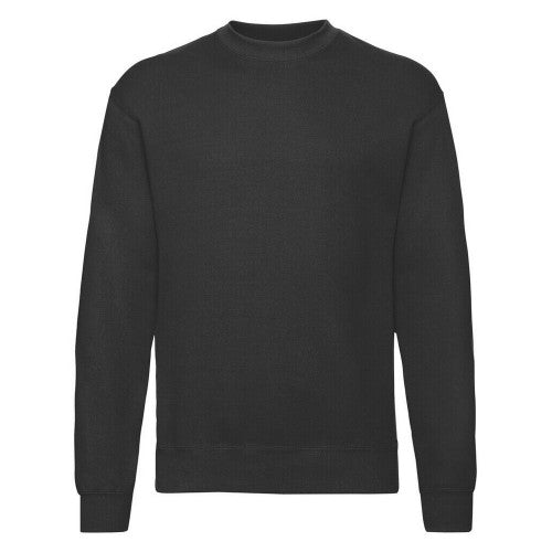 Front - Fruit Of The Loom Mens Lightweight Drop Shoulder Sweatshirt