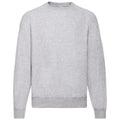 Front - Fruit Of The Loom Mens Classic Heather Raglan Sweatshirt