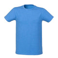 Front - SF Men Mens Feel Good Heather Stretch T-Shirt