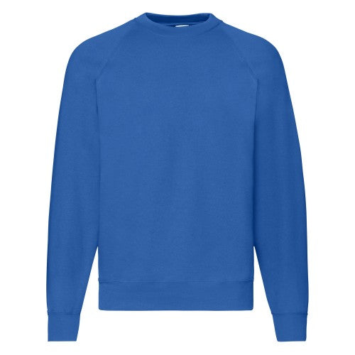 Front - Fruit Of The Loom Mens Classic Raglan Sweatshirt