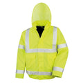 Front - Result Core Unisex Adult Hi-Vis Winter Blouson Jacket