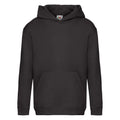 Front - Fruit Of The Loom Childrens/Kids Premium Hooded Sweatshirt