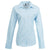 Front - Premier Womens/Ladies Signature Pearlised Oxford Long-Sleeved Shirt