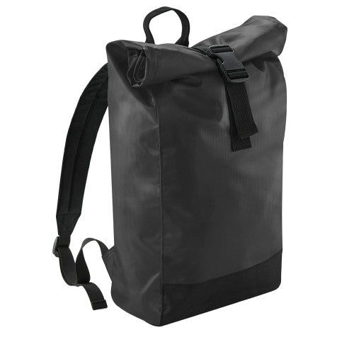 Front - Bagbase Roll Top Tarpaulin Backpack