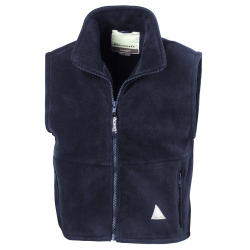 Front - Result Childrens/Kids Polartherm Fleece Body Warmer