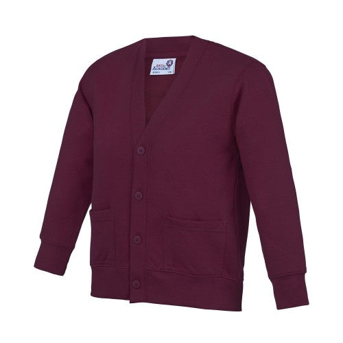 Front - Awdis Childrens/Kids Academy Cardigan