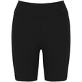 Front - Native Spirit Womens/Ladies Ribbed Cycling Shorts