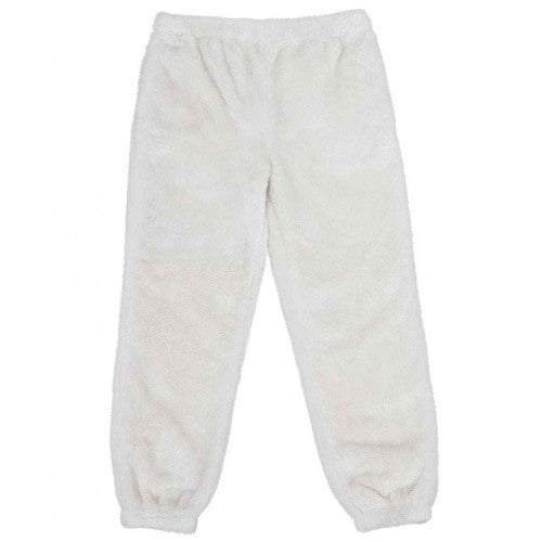 Front - Brand Lab Unisex Adult Fluffy Fleece Jogging Bottoms