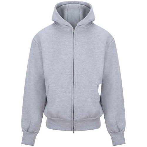 Front - Awdis Unisex Adult Signature Heavyweight Full Zip Hoodie
