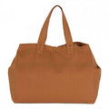 Front - Kimood Washed Cotton Shopper Bag