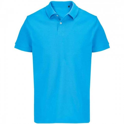 Front - SOLS Unisex Adult Pacific Pique Twin Needle Stitch Polo Shirt