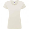 Front - Russell Womens/Ladies Authentic Classic Ringspun Cotton T-Shirt