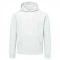 Front - Fruit of the Loom Mens Supercotton Plain Hooded Sweatshirt