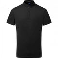 Front - Premier Mens Essential Coolchecker Short-Sleeved Chef Shirt