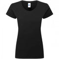 Front - Russell Womens/Ladies Authentic Ringspun Cotton Classic T-Shirt