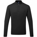 Front - Premier Mens Essential Coolchecker Long-Sleeved Chef Shirt
