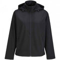 Front - SOLS Womens/Ladies Race Hooded Soft Shell Jacket