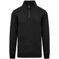 Front - Native Spirit Mens Quarter Zip Sweatshirt