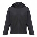 Front - SOLS Mens Race Hooded Soft Shell Jacket