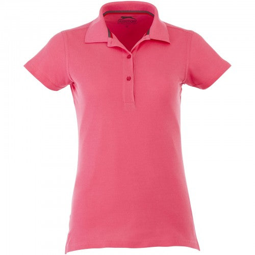 Front - Slazenger Advantage Short Sleeve Ladies Polo