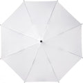White - Back - Bullet Bella Auto Open Windproof Umbrella