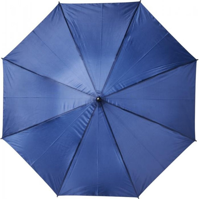 Navy - Back - Bullet Bella Auto Open Windproof Umbrella