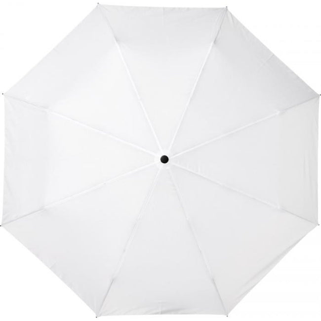 White - Back - Avenue Bo Foldable Auto Open Umbrella