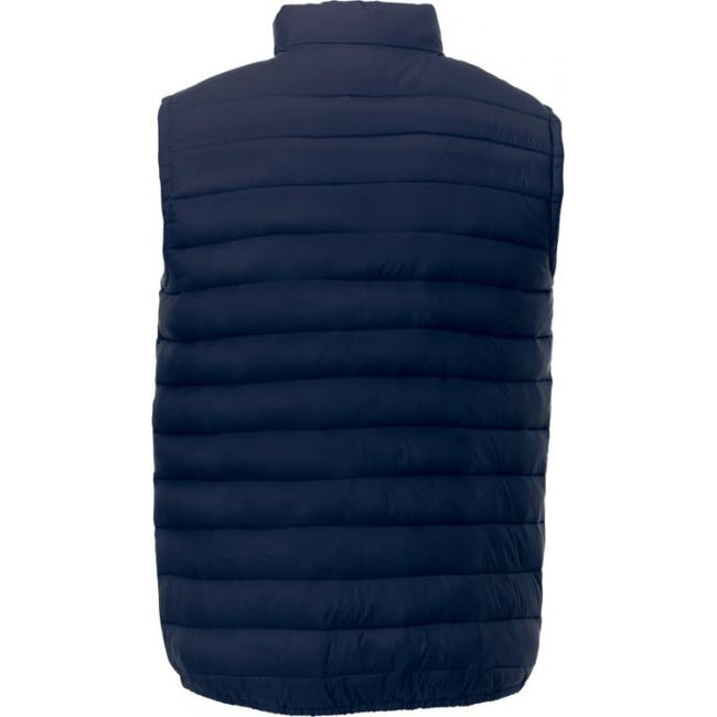 Navy - Back - Elevate Mens Pallas Insulated Bodywarmer