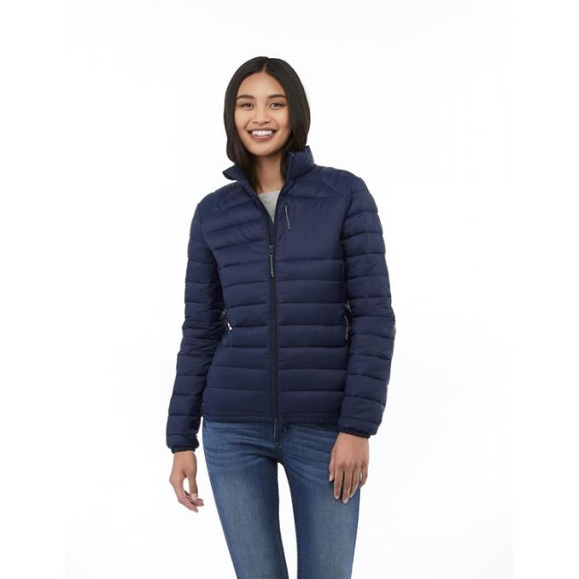 Navy - Side - Elevate Womens-Ladies Atlas Insulated Jacket