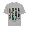 Front - Minecraft Childrens/Kids Block Graphic T-Shirt