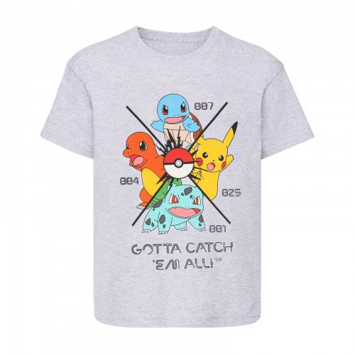 Front - Pokemon Boys Gotta Catch Em All T-Shirt
