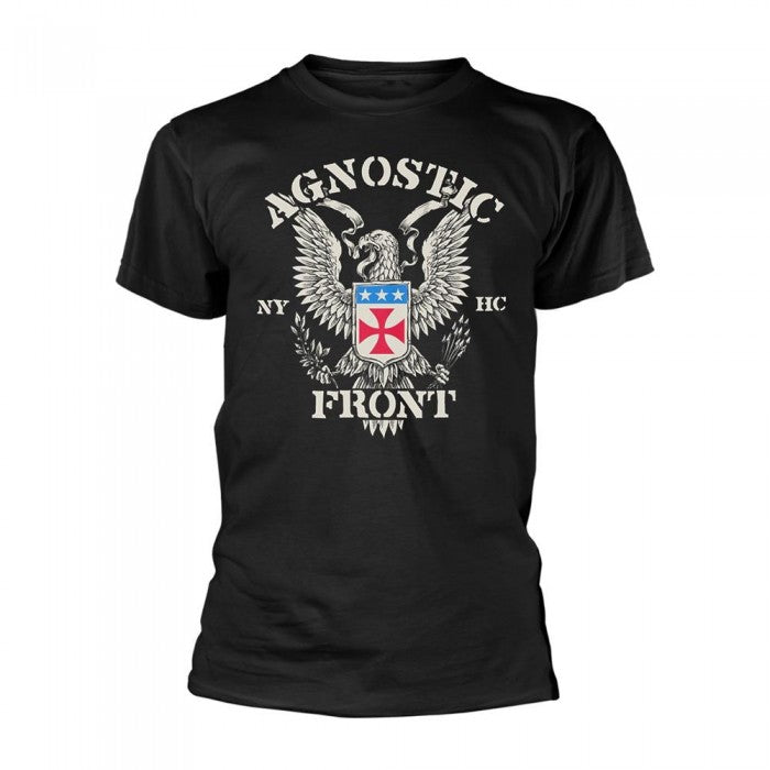 Front - Agnostic Front Unisex Adult Eagle Logo T-Shirt