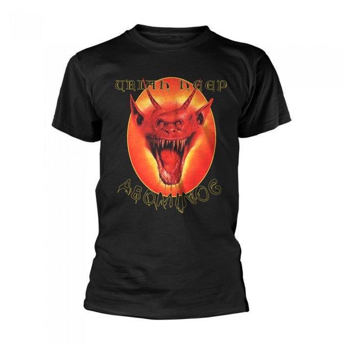 Front - Uriah Heep Unisex Adult Abominog T-Shirt