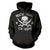 Front - Metal Blade Records Unisex Adult Pirate Logo Hoodie