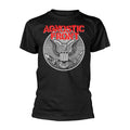 Front - Agnostic Front Unisex Adult Against All Eagle T-Shirt