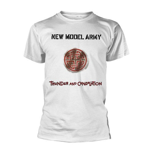 Front - New Model Army Unisex Adult Thunder And Consolation T-Shirt