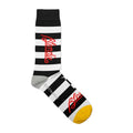 Front - Blondie Unisex Adult Parallel Lines Socks