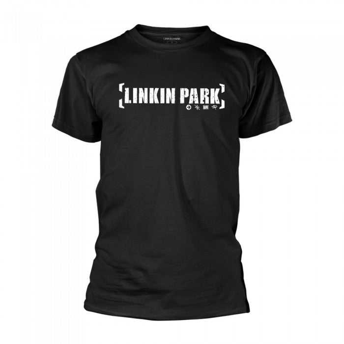 Front - Linkin Park Unisex Adult Bracket Logo T-Shirt