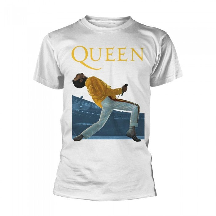 Front - Queen Unisex Adult Live At Wembley T-Shirt