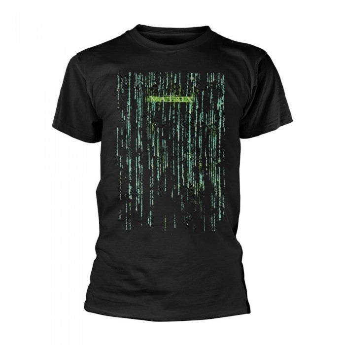 Front - The Matrix Unisex Adult Code Knight T-Shirt
