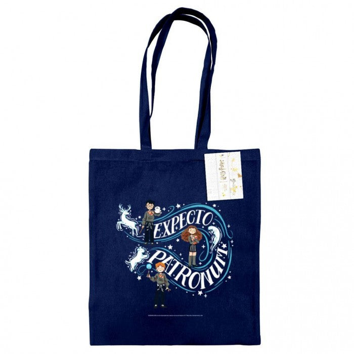 Front - Harry Potter Expecto Patronum Tote Bag