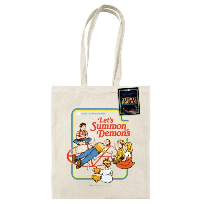 Front - Steven Rhodes Let´s Summon Demons Tote Bag