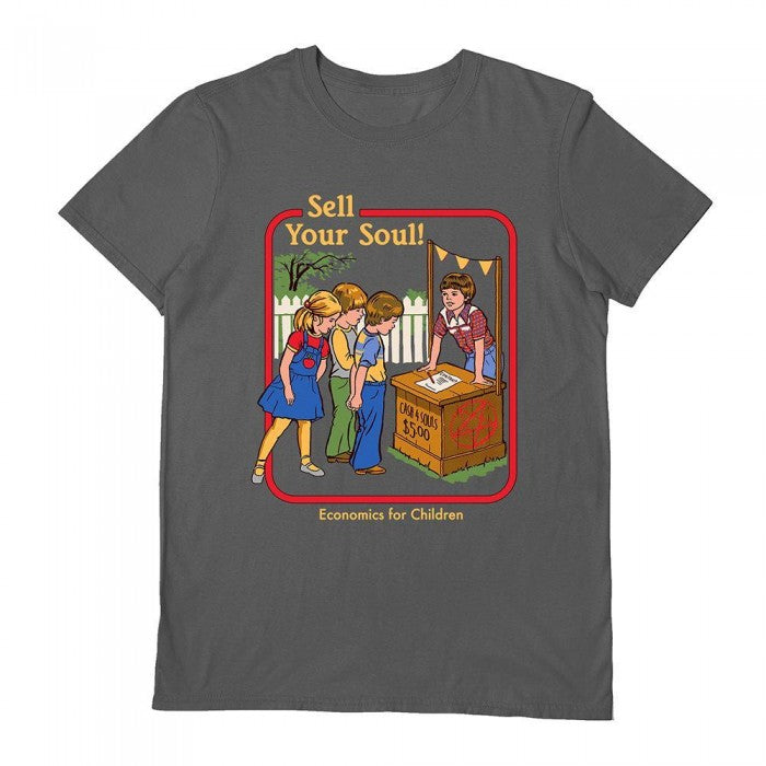 Front - Steven Rhodes Unisex Adult Sell Your Soul T-Shirt