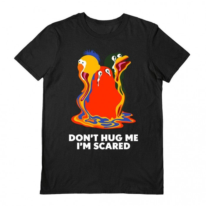 Front - Don´t Hug Me I´m Scared Unisex Adult Melting T-Shirt