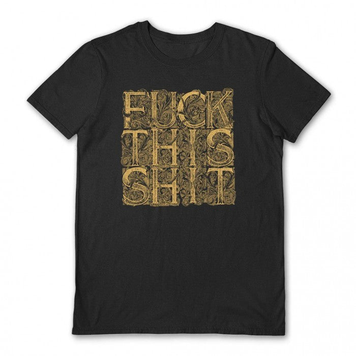 Front - Zombie Bacons Unisex Adult Fuck This Shit T-Shirt